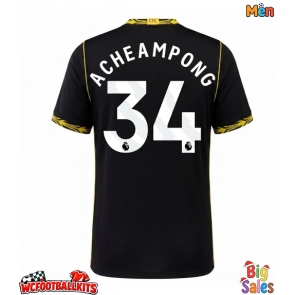 Chelsea Josh Acheampong #34 Replica Away Stadium Shirt 2026-27 Short Sleeve